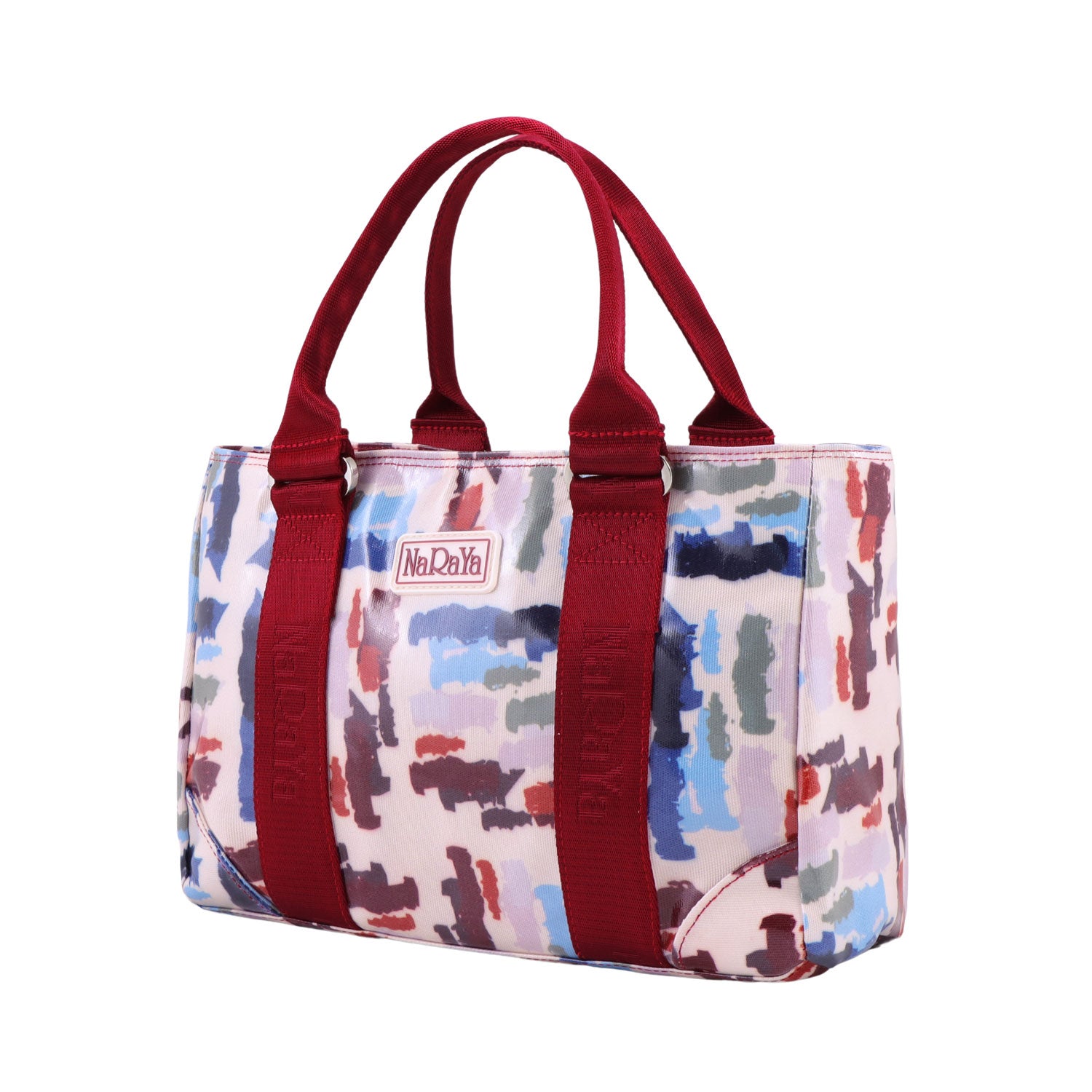 Laminated Canvas Handbag