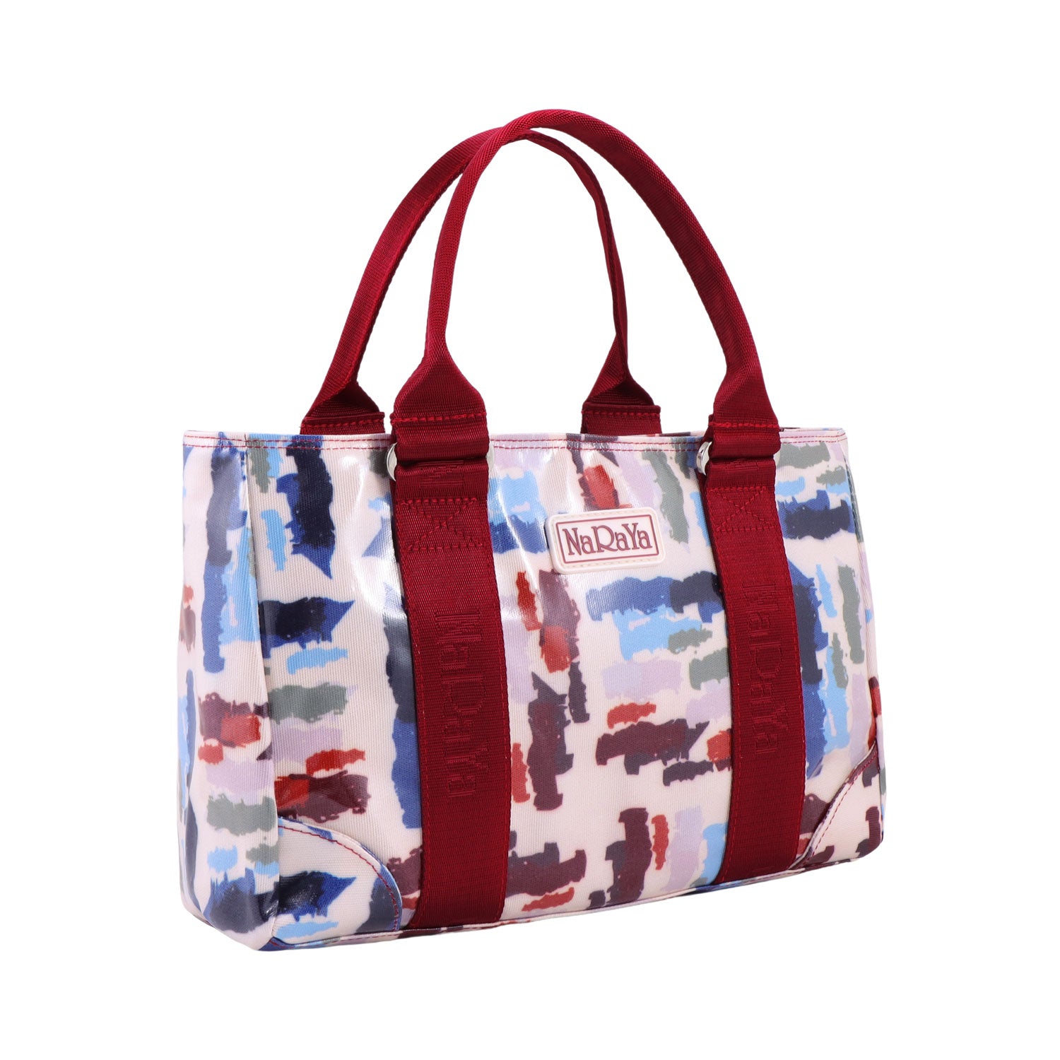 Laminated Canvas Handbag