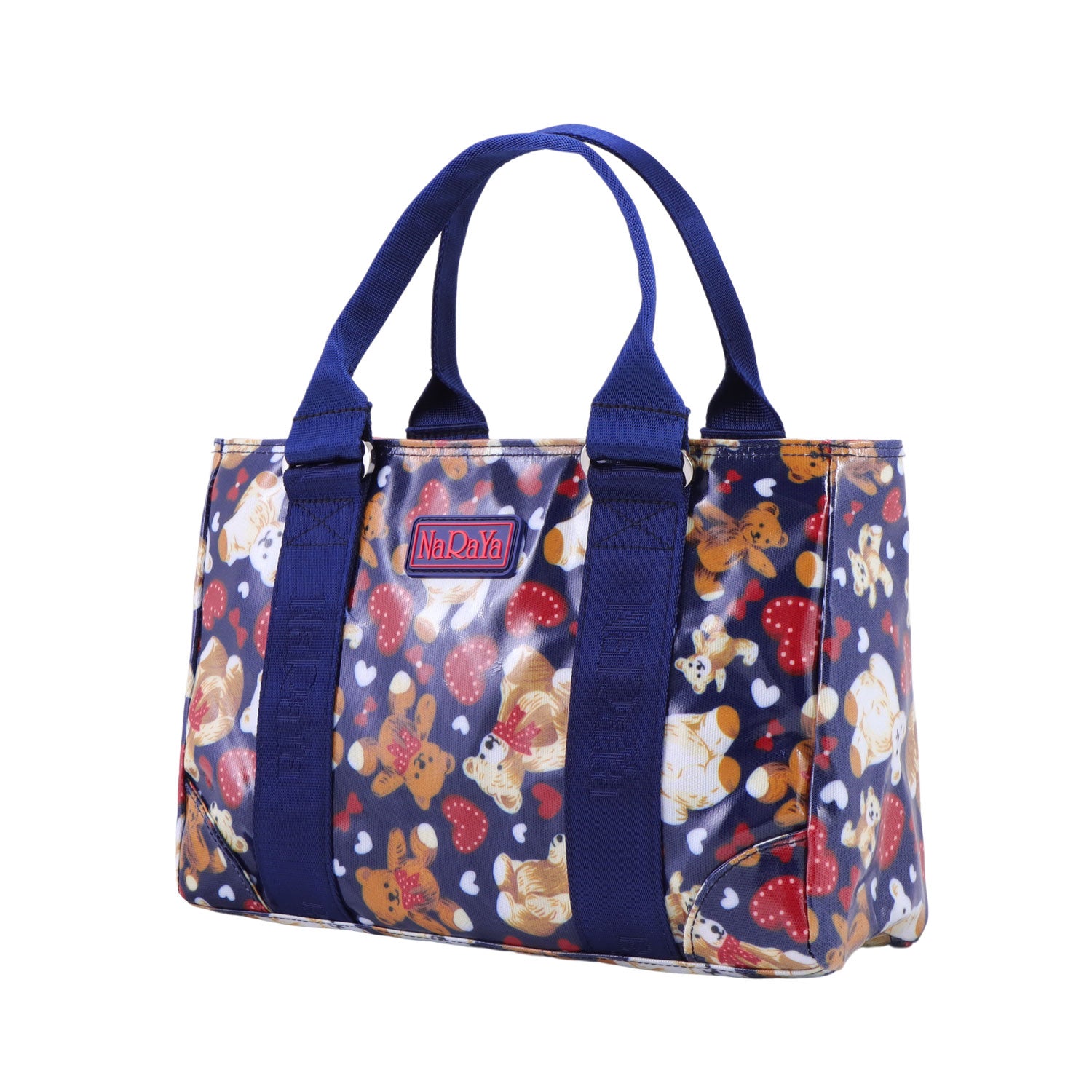 Laminated Canvas Handbag