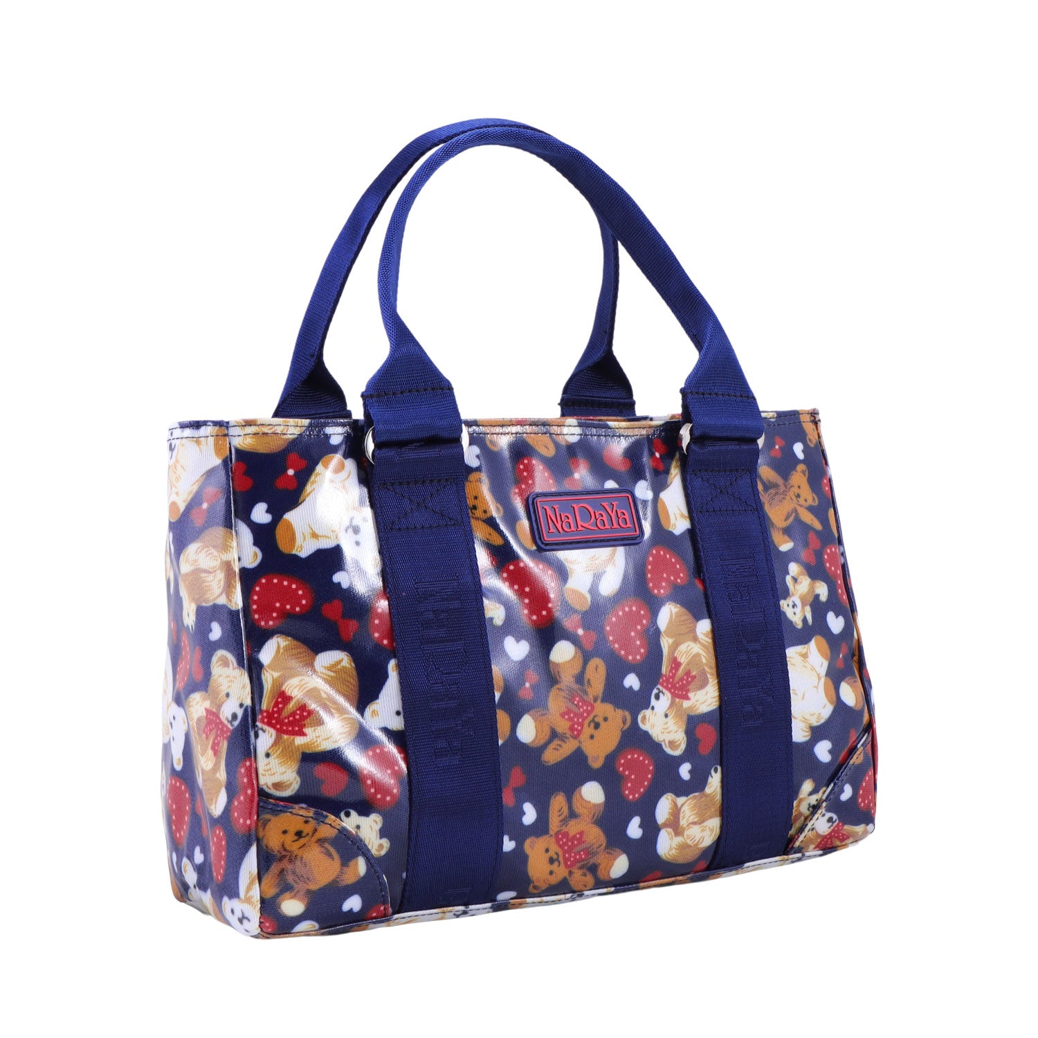 Laminated Canvas Handbag