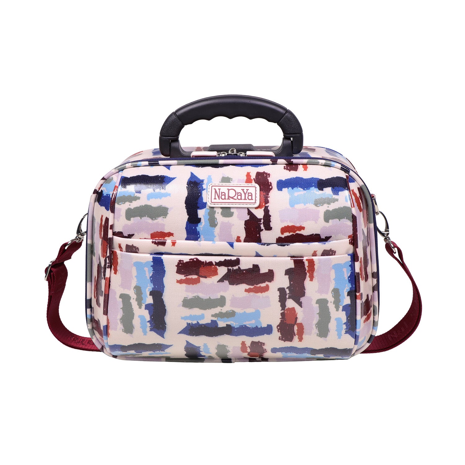 NaRaYa Laminated Canvas Mini Luggage