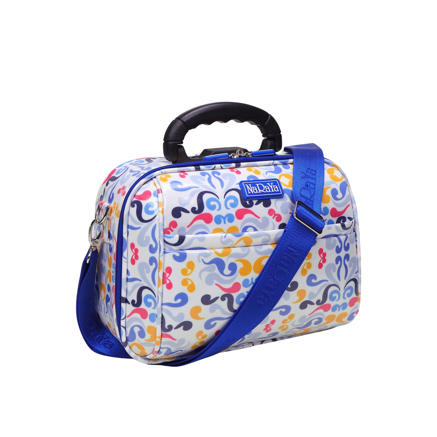 NaRaYa Laminated Canvas Mini Luggage