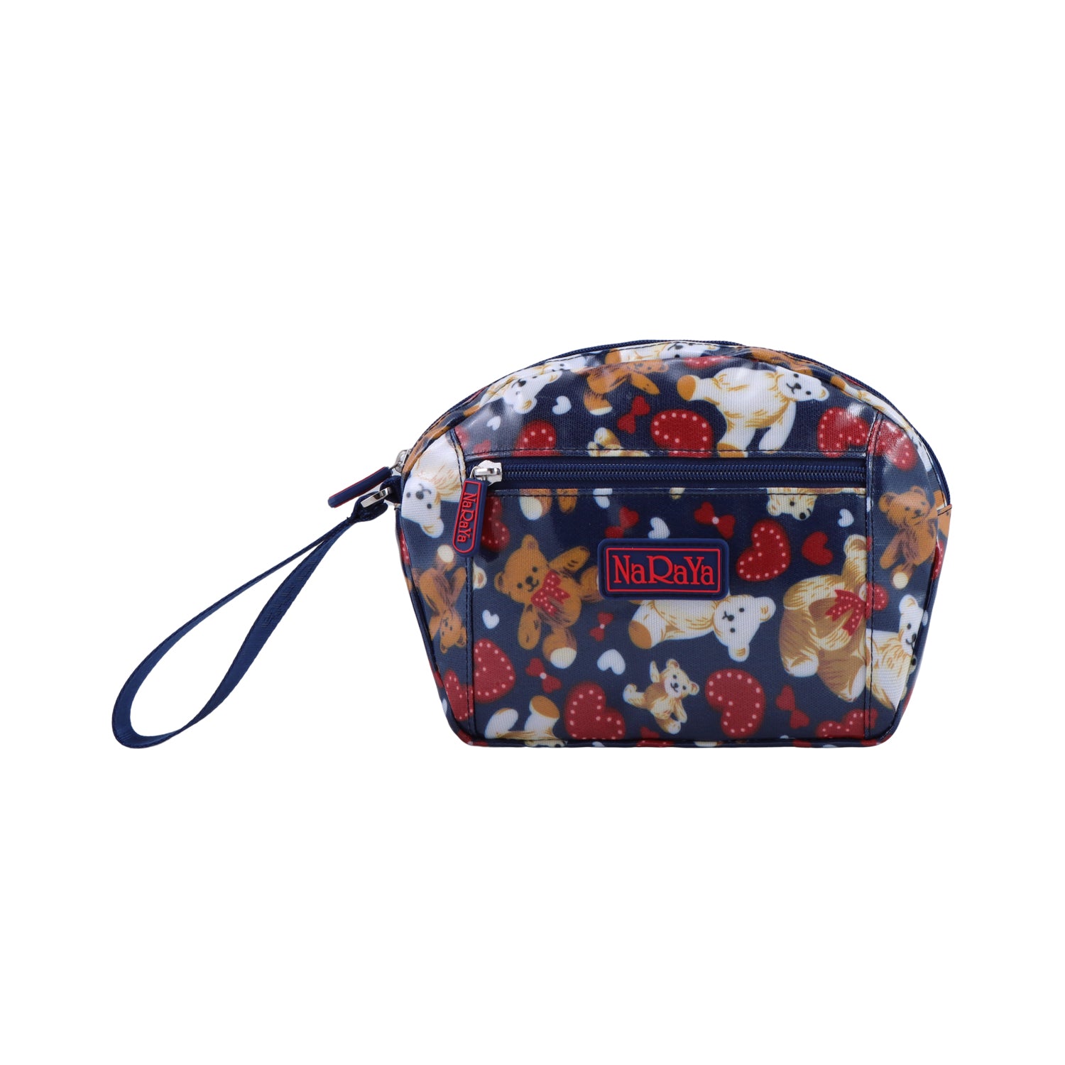 NaRaYa Laminated Canvas Cosmetic Bag L