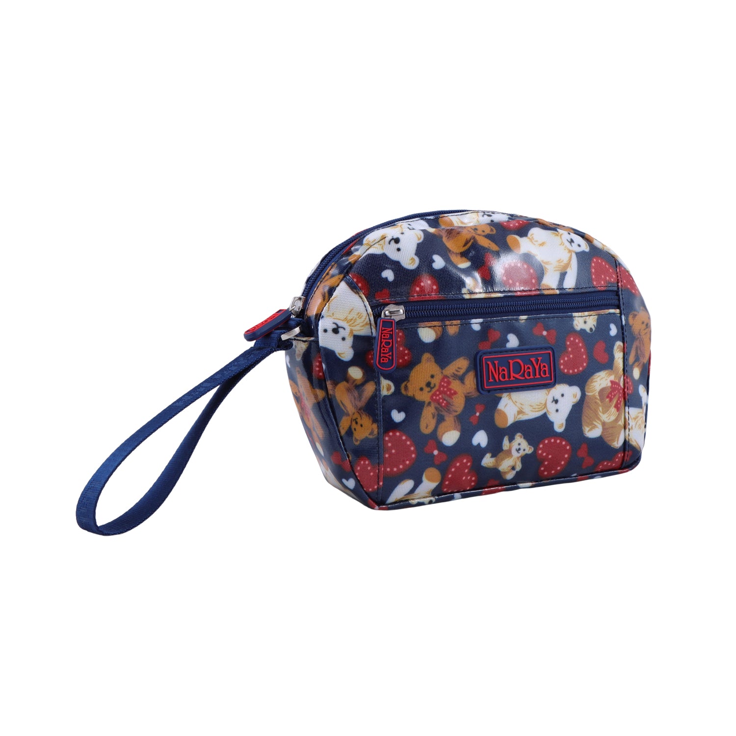 NaRaYa Laminated Canvas Cosmetic Bag L