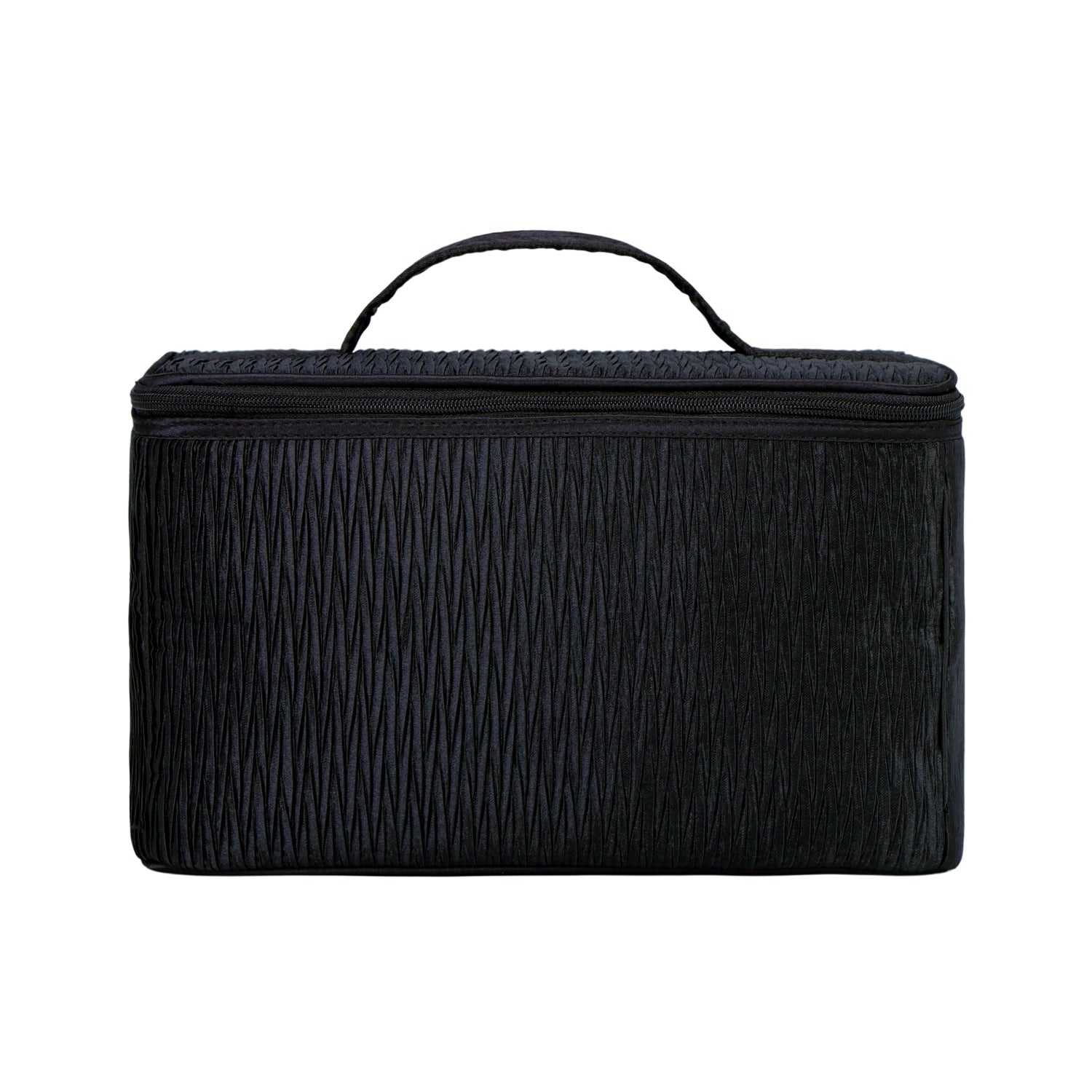 NaRaYa Pleated Satin Cosmetic Bag