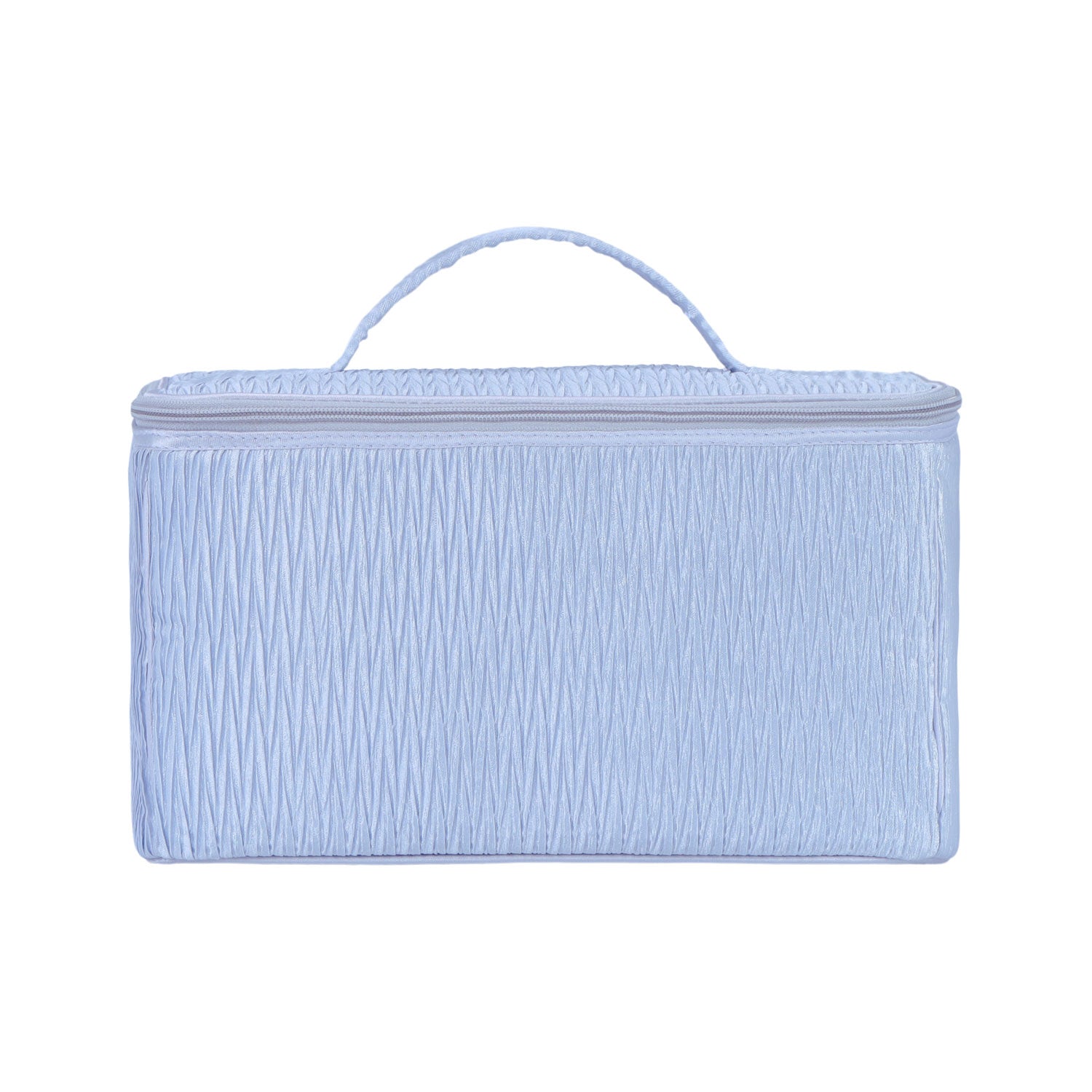 NaRaYa Pleated Satin Cosmetic Bag