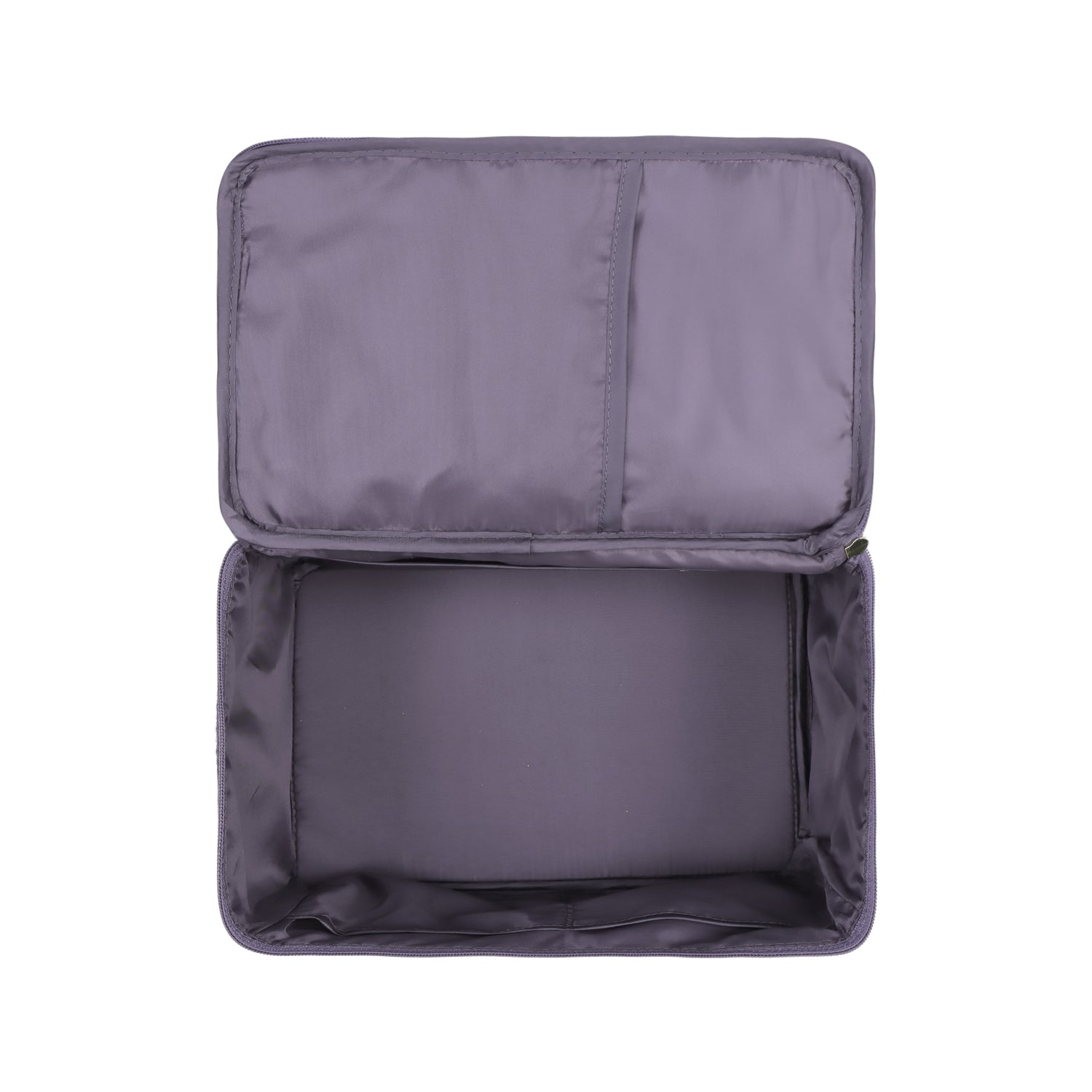 NaRaYa Pleated Satin Cosmetic Bag