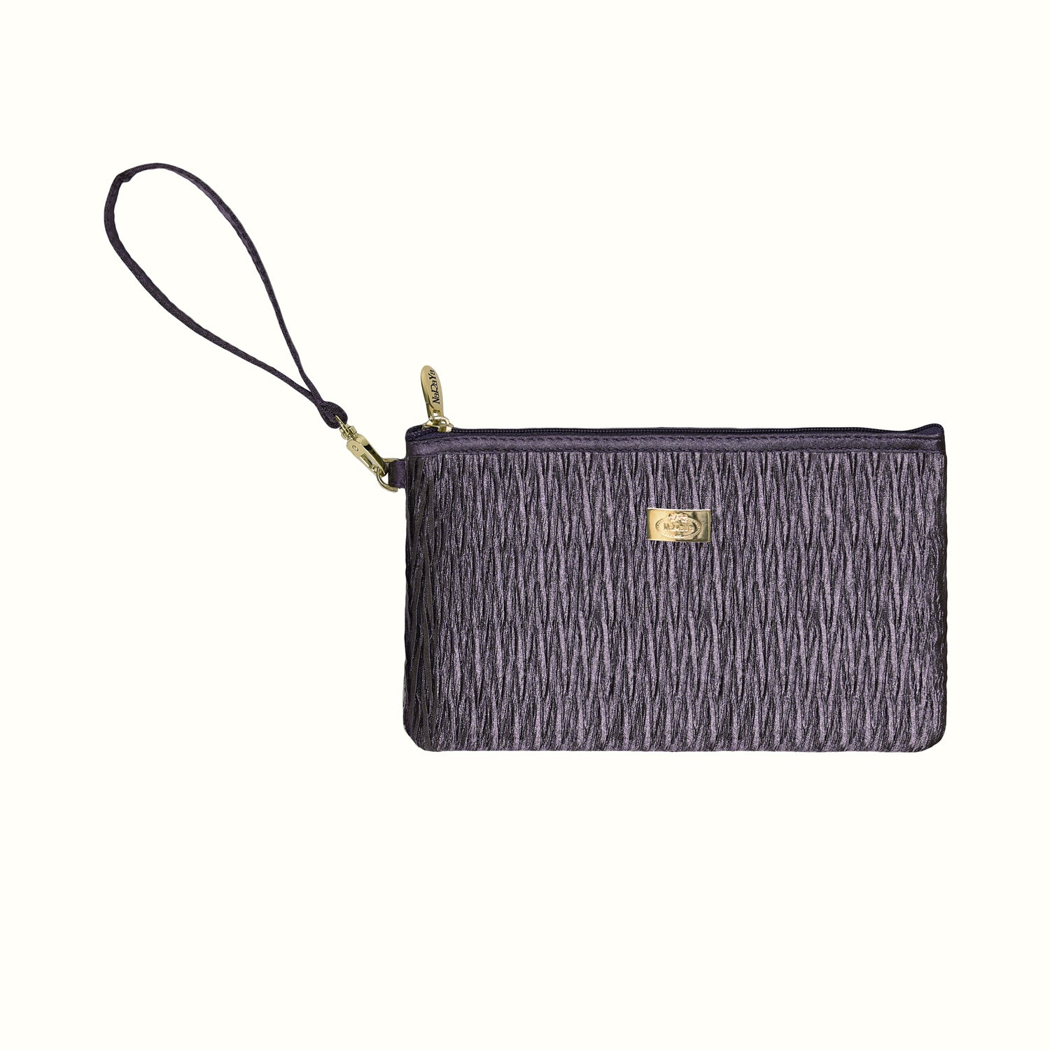 NaRaYa Pleated Satin Mobile Phone Case