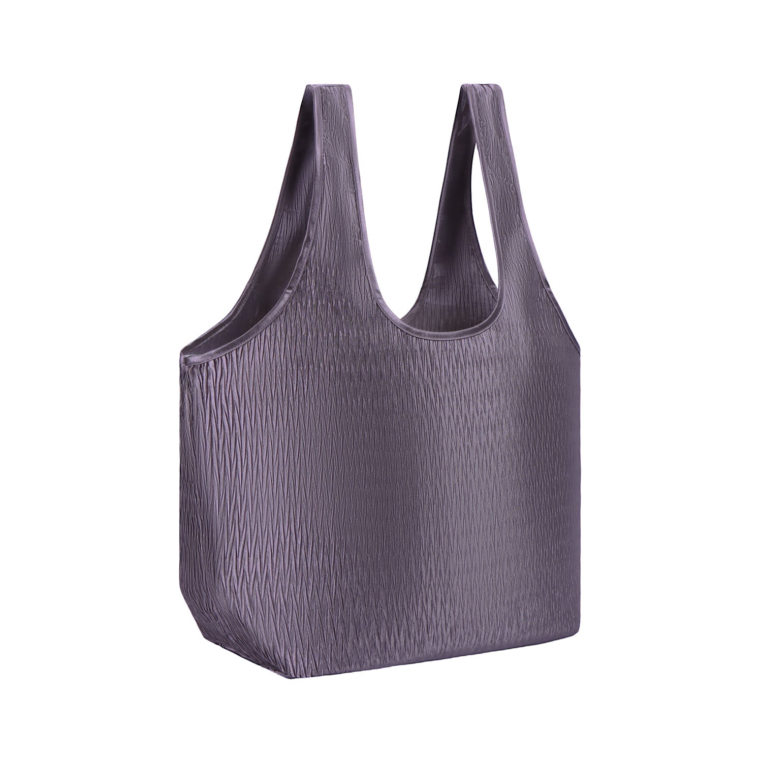 กระเป๋าถือ Pleated Satin 