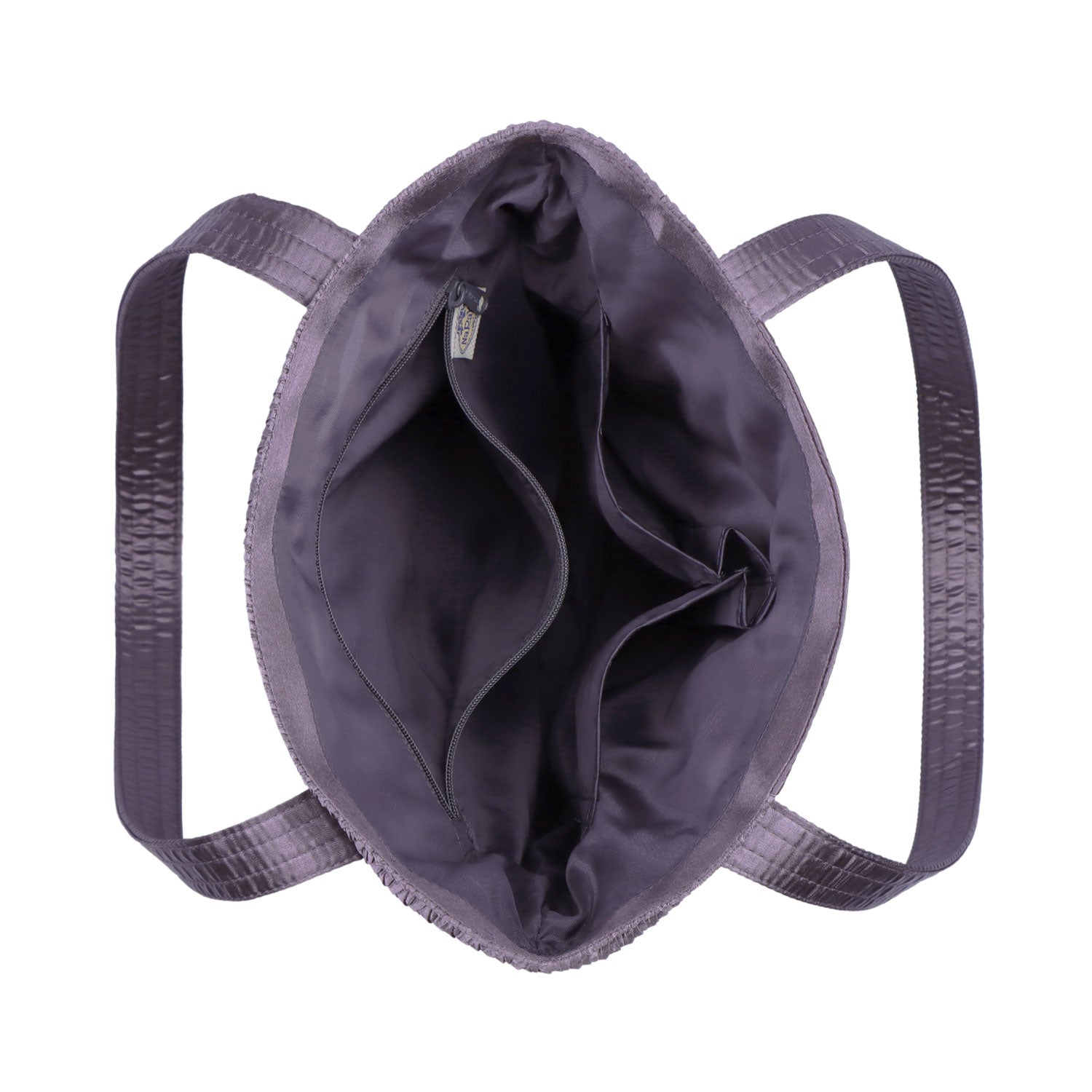 กระเป๋าช้อปปิ้ง Pleated Satin
