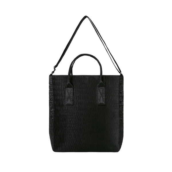 NaRaYa Pleated Satin Tote Bag