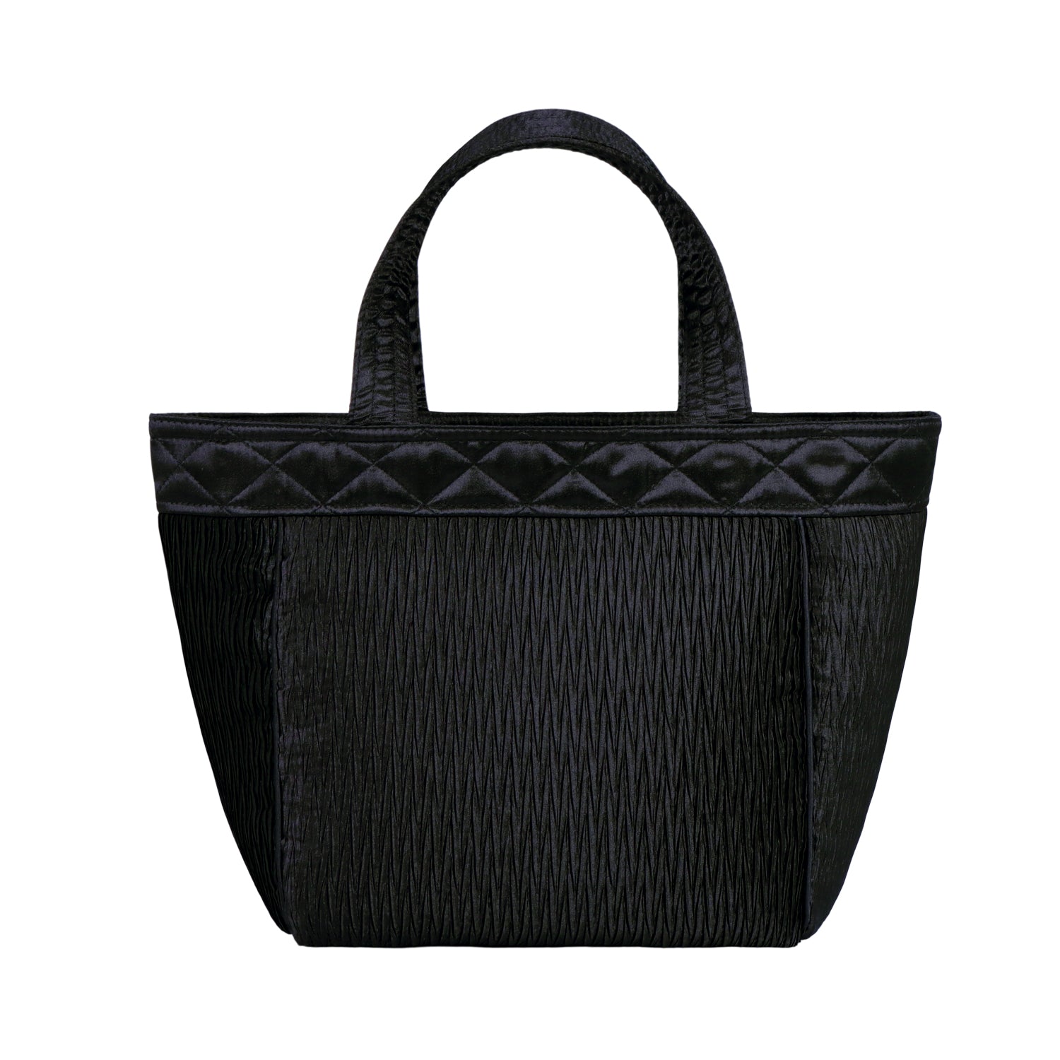 NaRaYa Pleated Satin Handbag