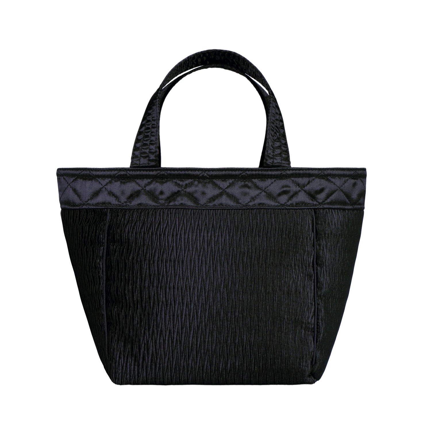 NaRaYa Pleated Satin Handbag