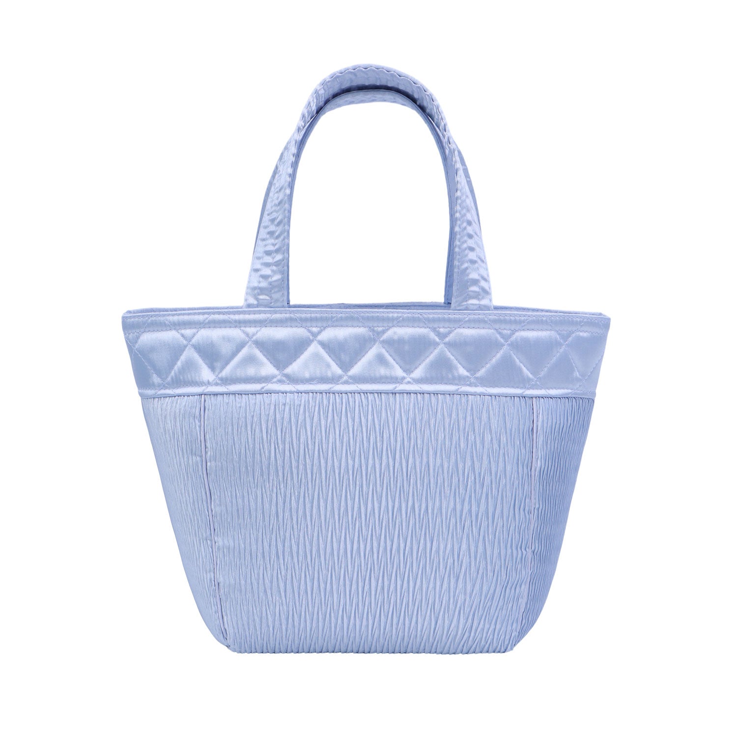 NaRaYa Pleated Satin Handbag