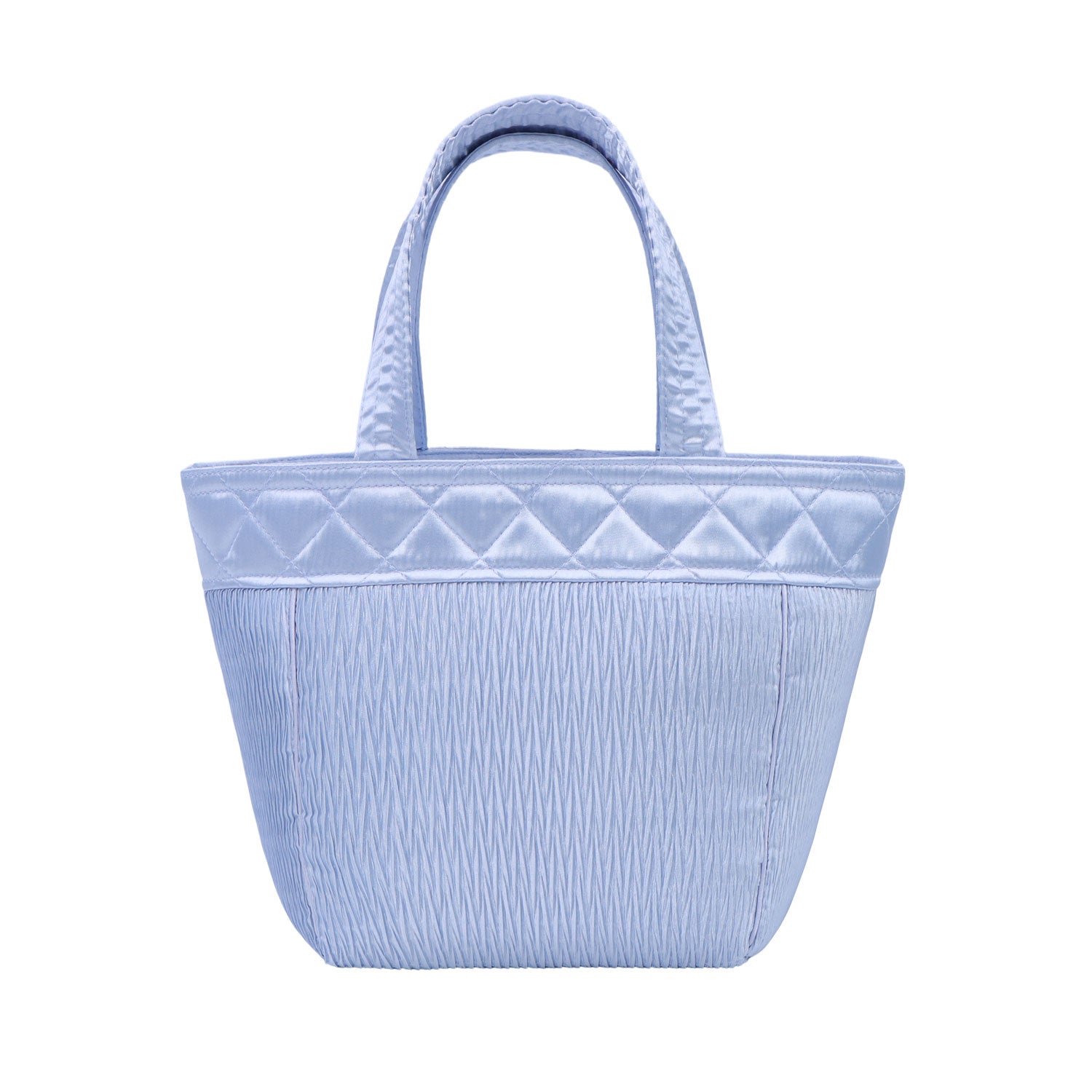 NaRaYa Pleated Satin Handbag