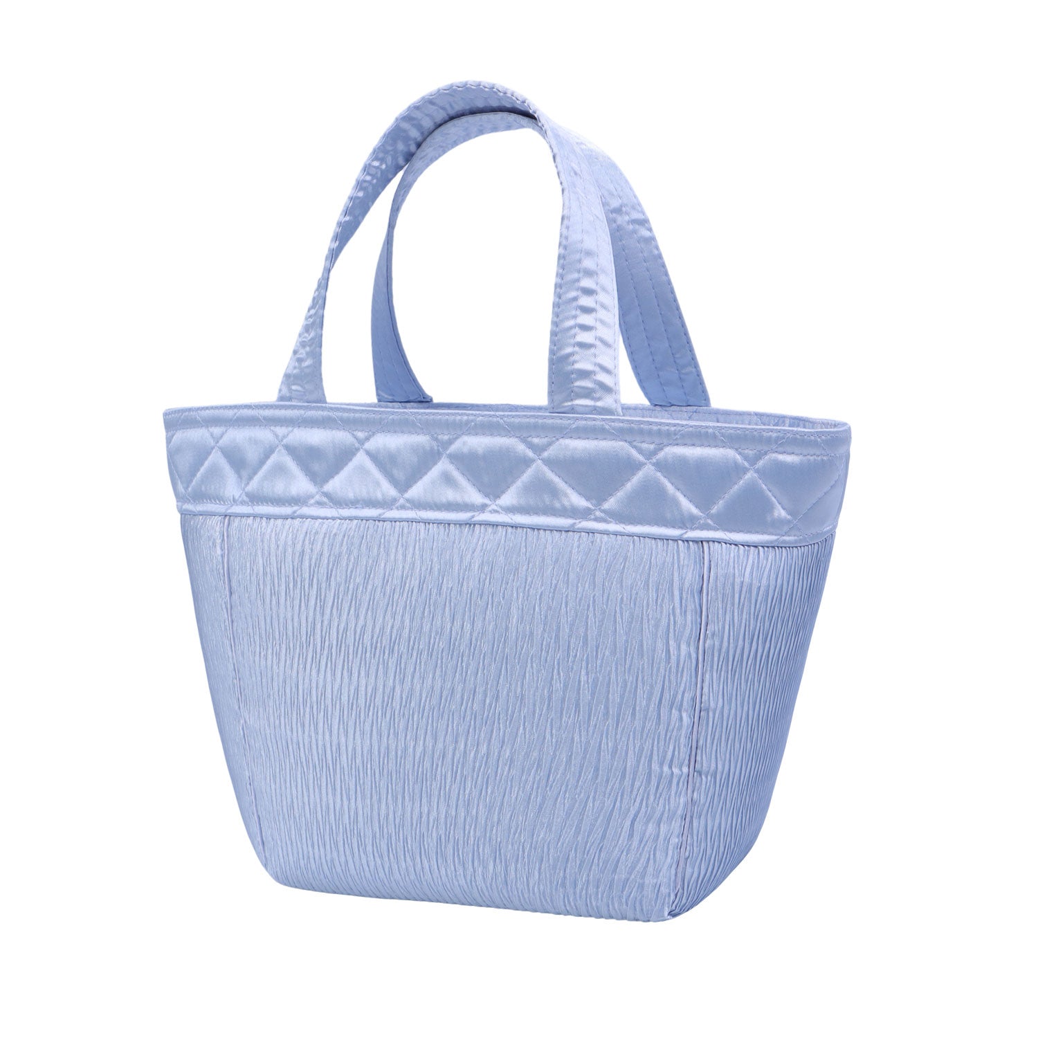 NaRaYa Pleated Satin Handbag