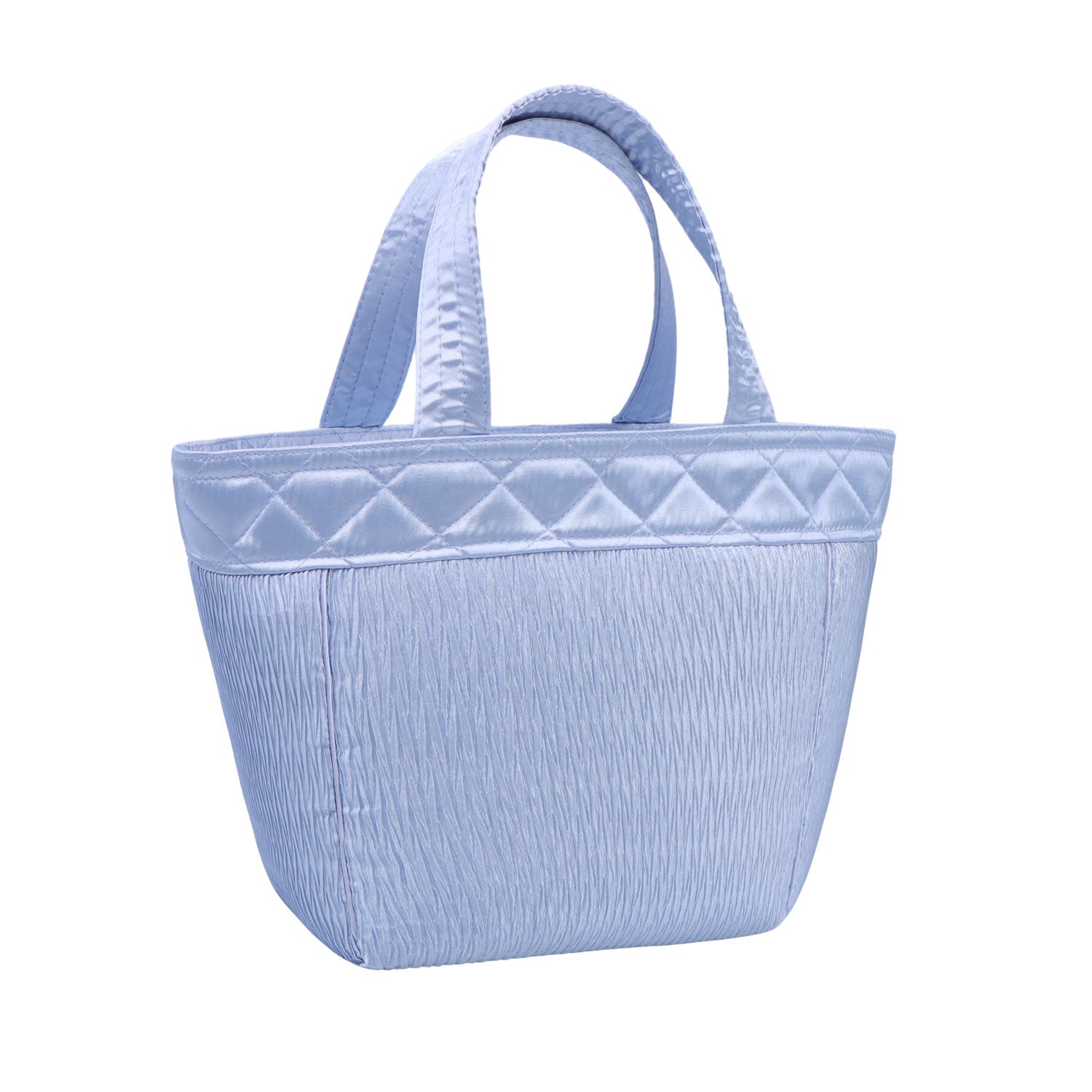 NaRaYa Pleated Satin Handbag