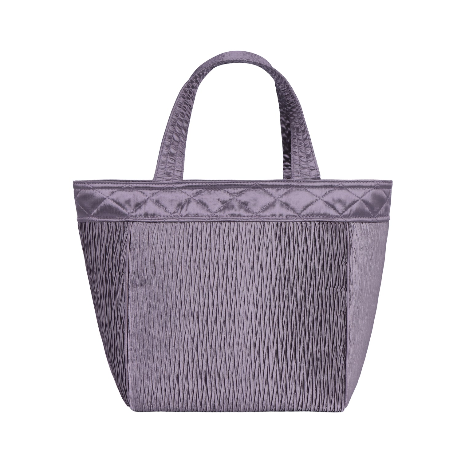 NaRaYa Pleated Satin Handbag