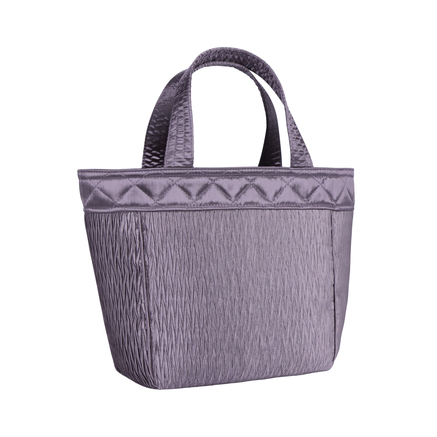 NaRaYa Pleated Satin Handbag