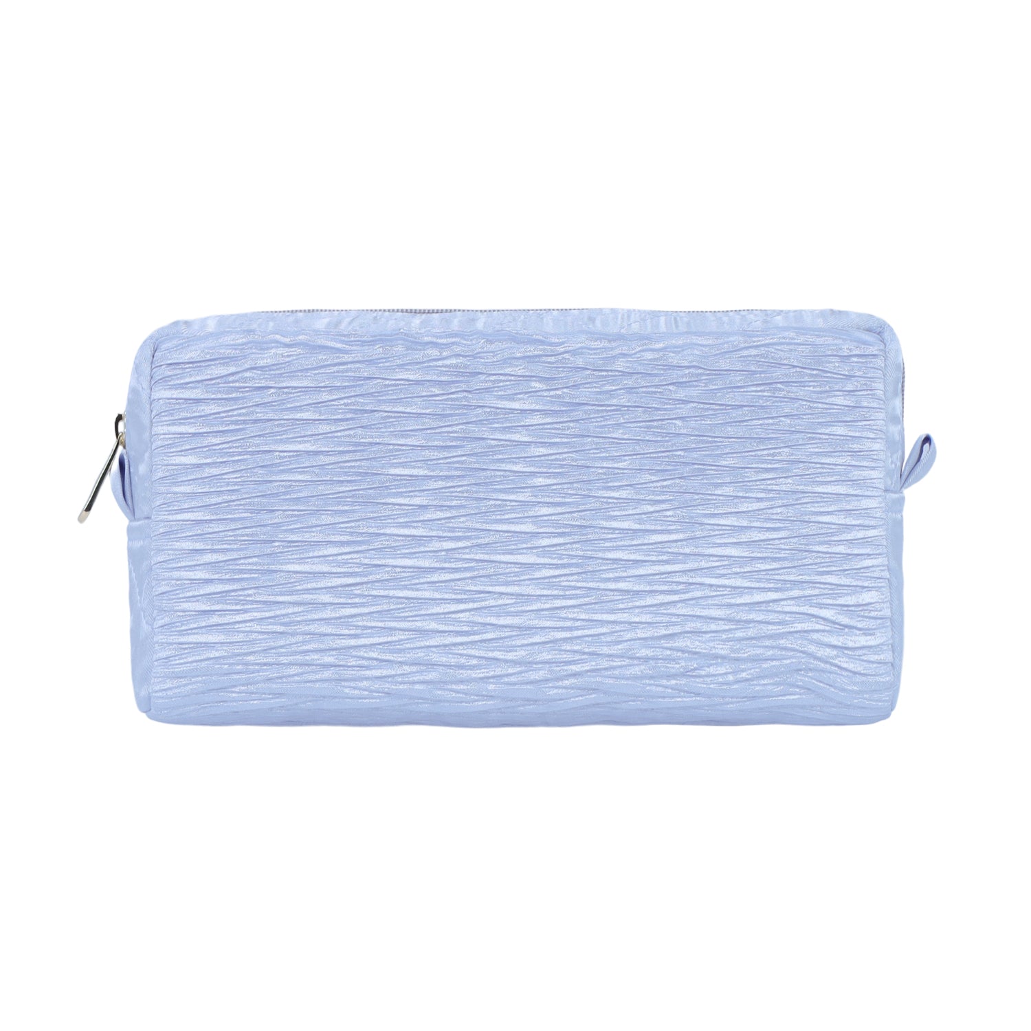 NaRaYa Pleated Satin Cosmetic Bag