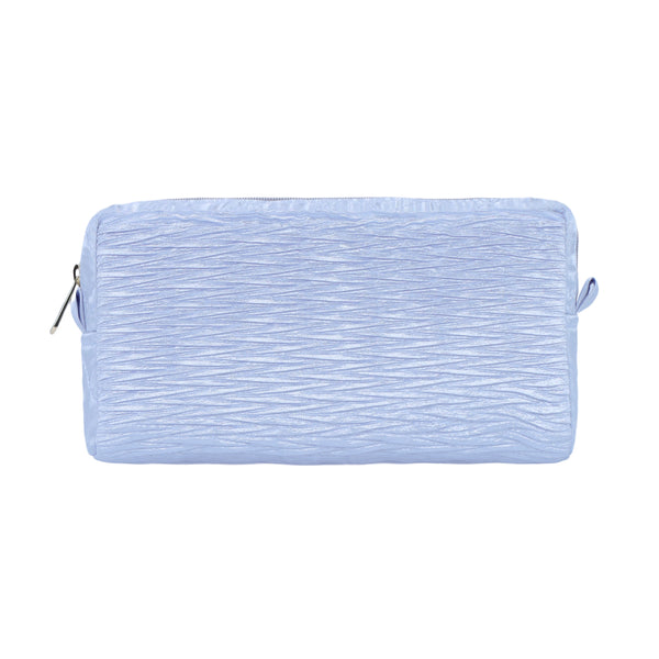 NaRaYa Pleated Satin Cosmetic Bag