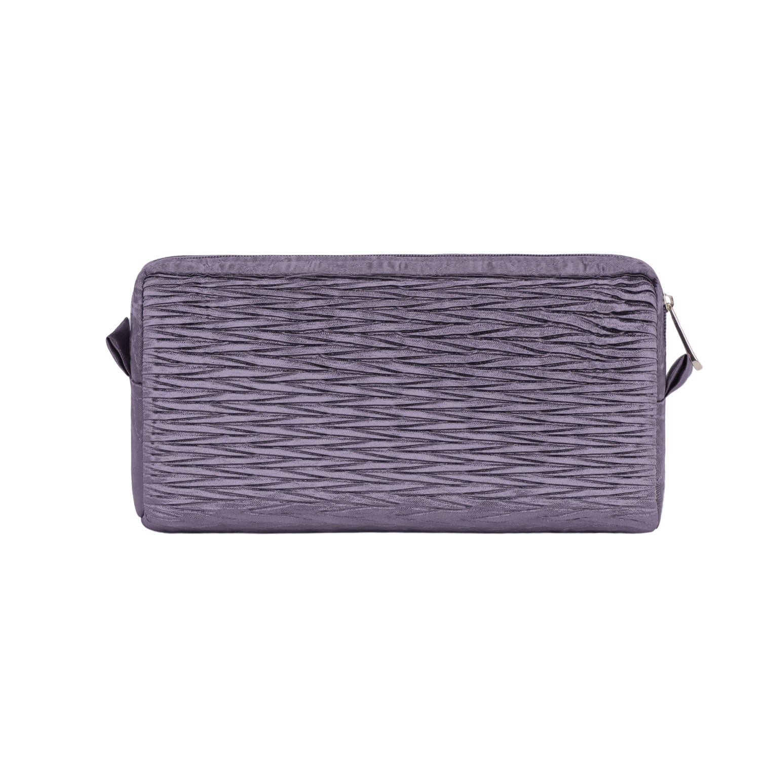 NaRaYa Pleated Satin Cosmetic Bag