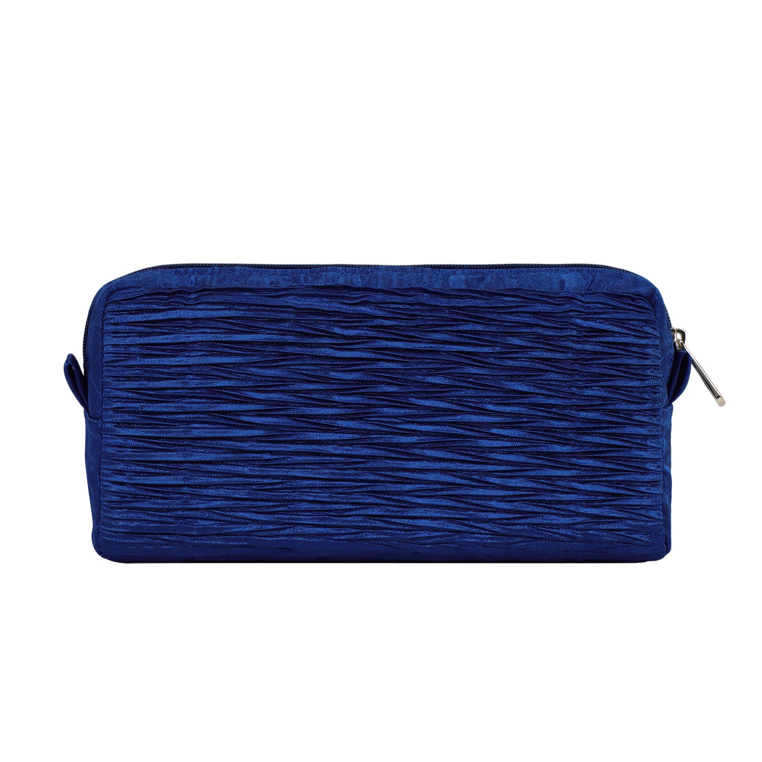 NaRaYa Pleated Satin Cosmetic Bag