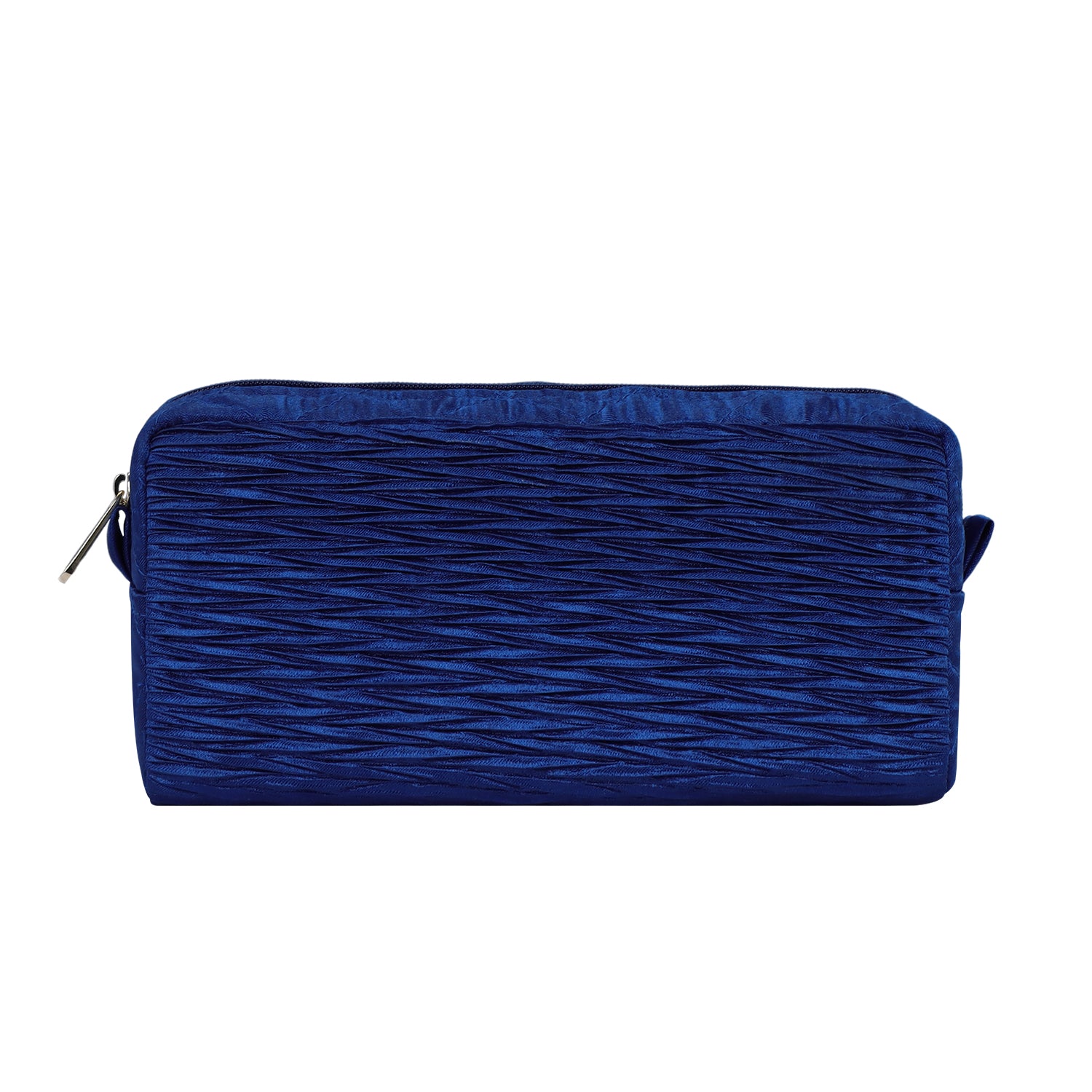 NaRaYa Pleated Satin Cosmetic Bag