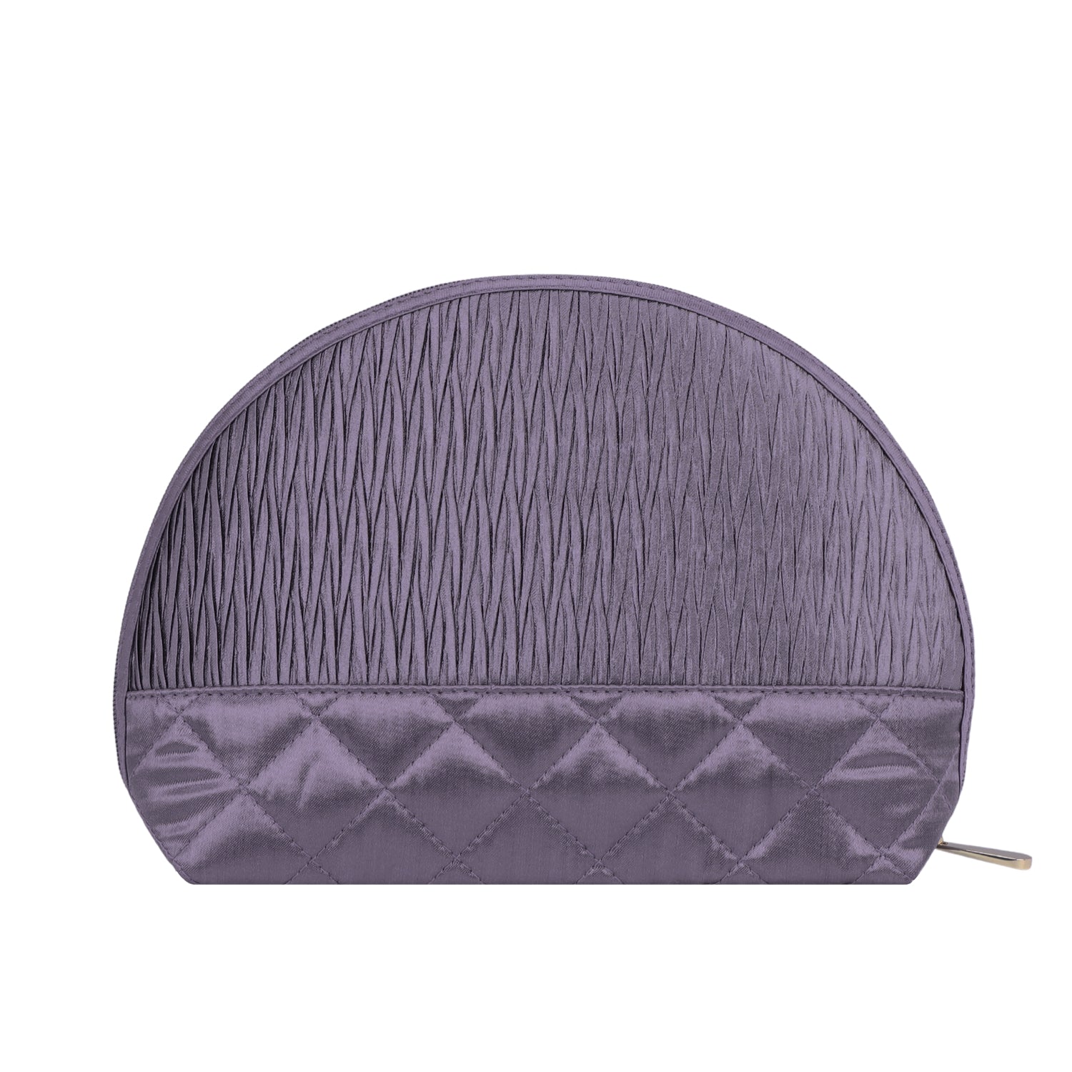 NaRaYa Pleated Satin Cosmetic Bag