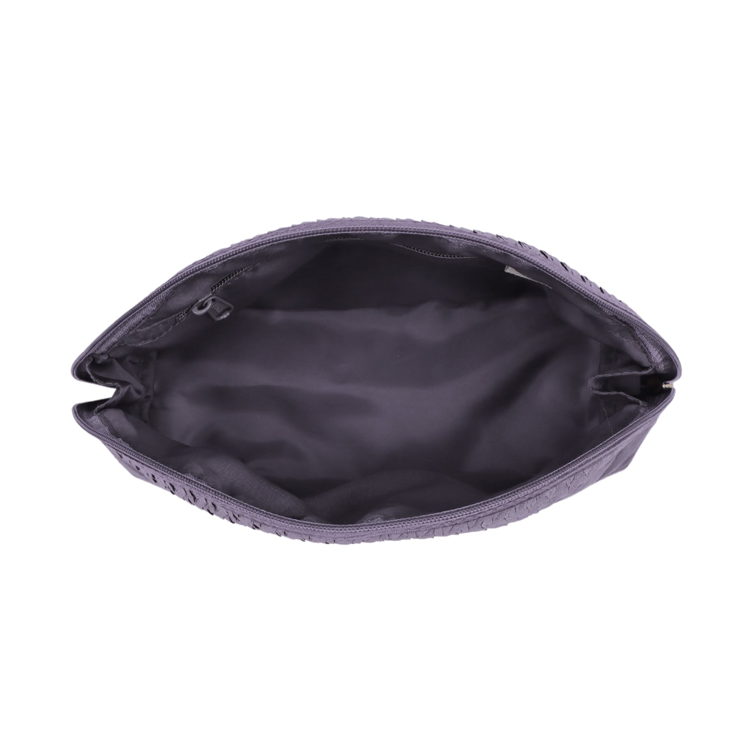 NaRaYa Pleated Satin Cosmetic Bag