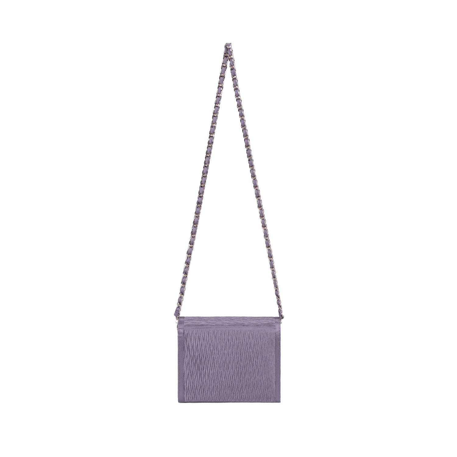NaRaYa Pleated Satin Crossbody bag