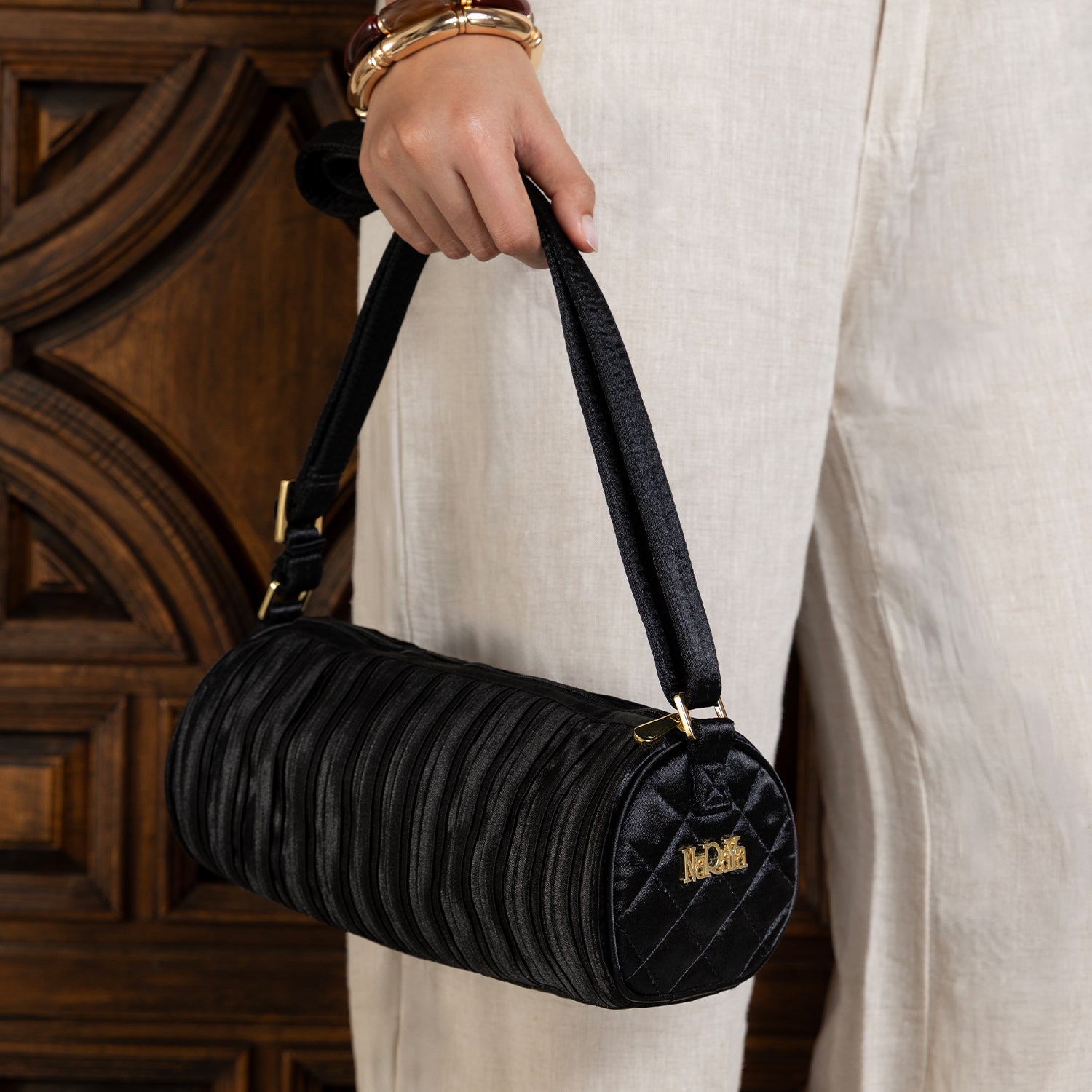 NaRaYa Lyra Mini Roll Crossbody Bag