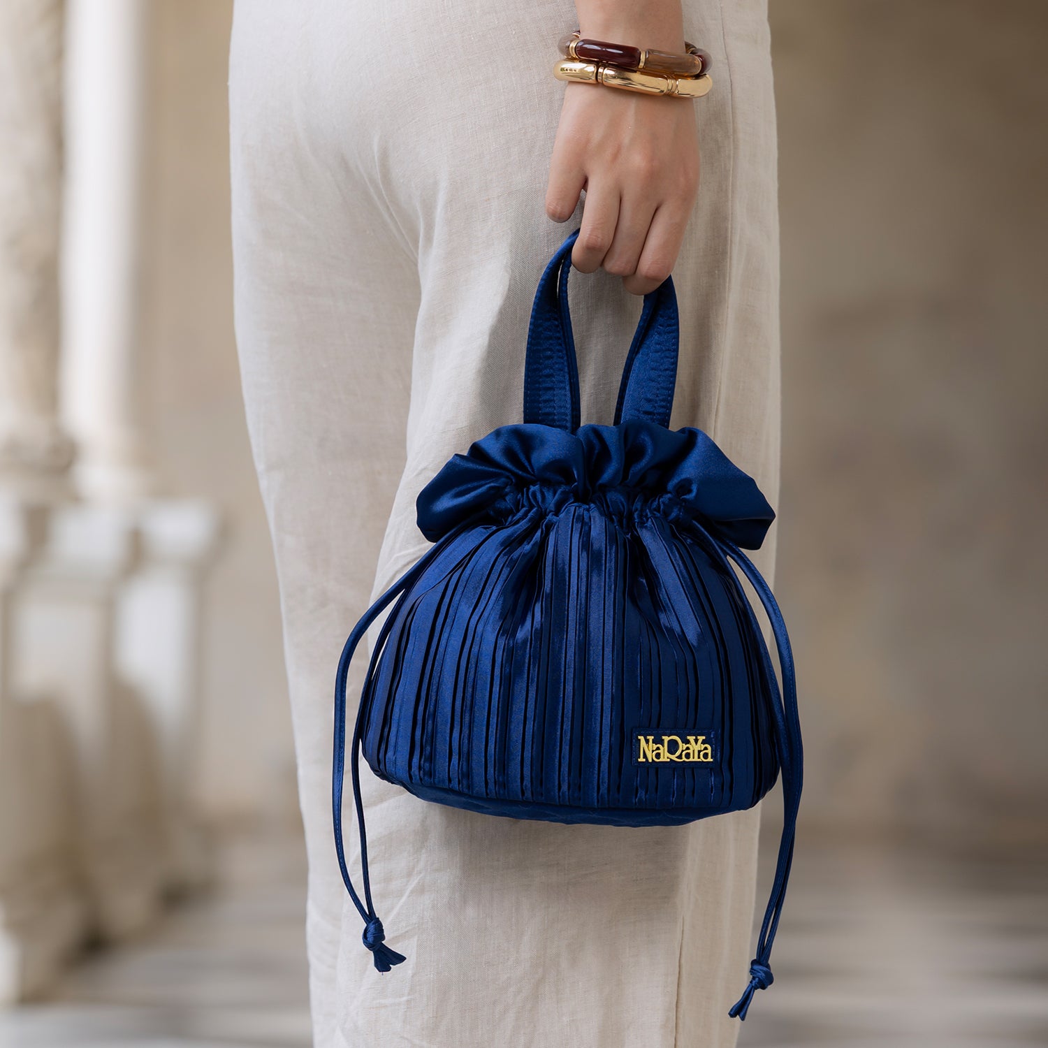 NaRaYa Lyra Drawstring Crossbody Bag