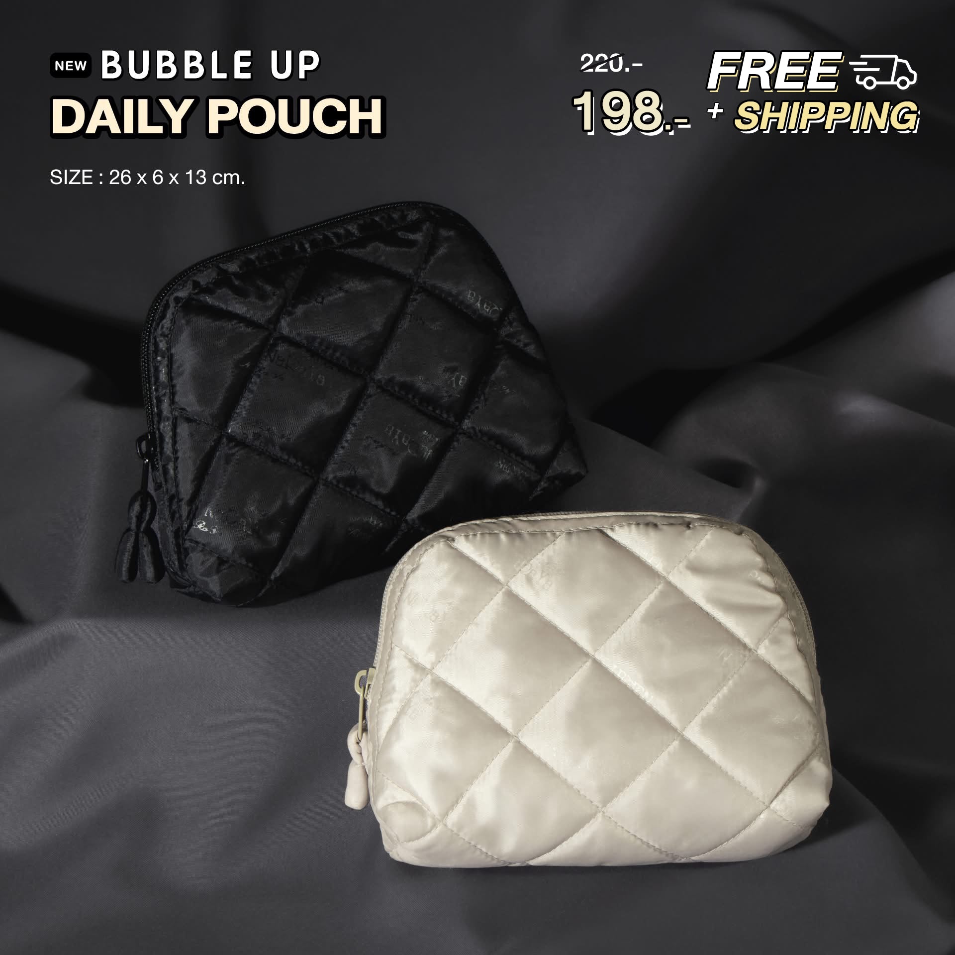 NaRaYa Bubble Up Daily Pouch - NaRaYa