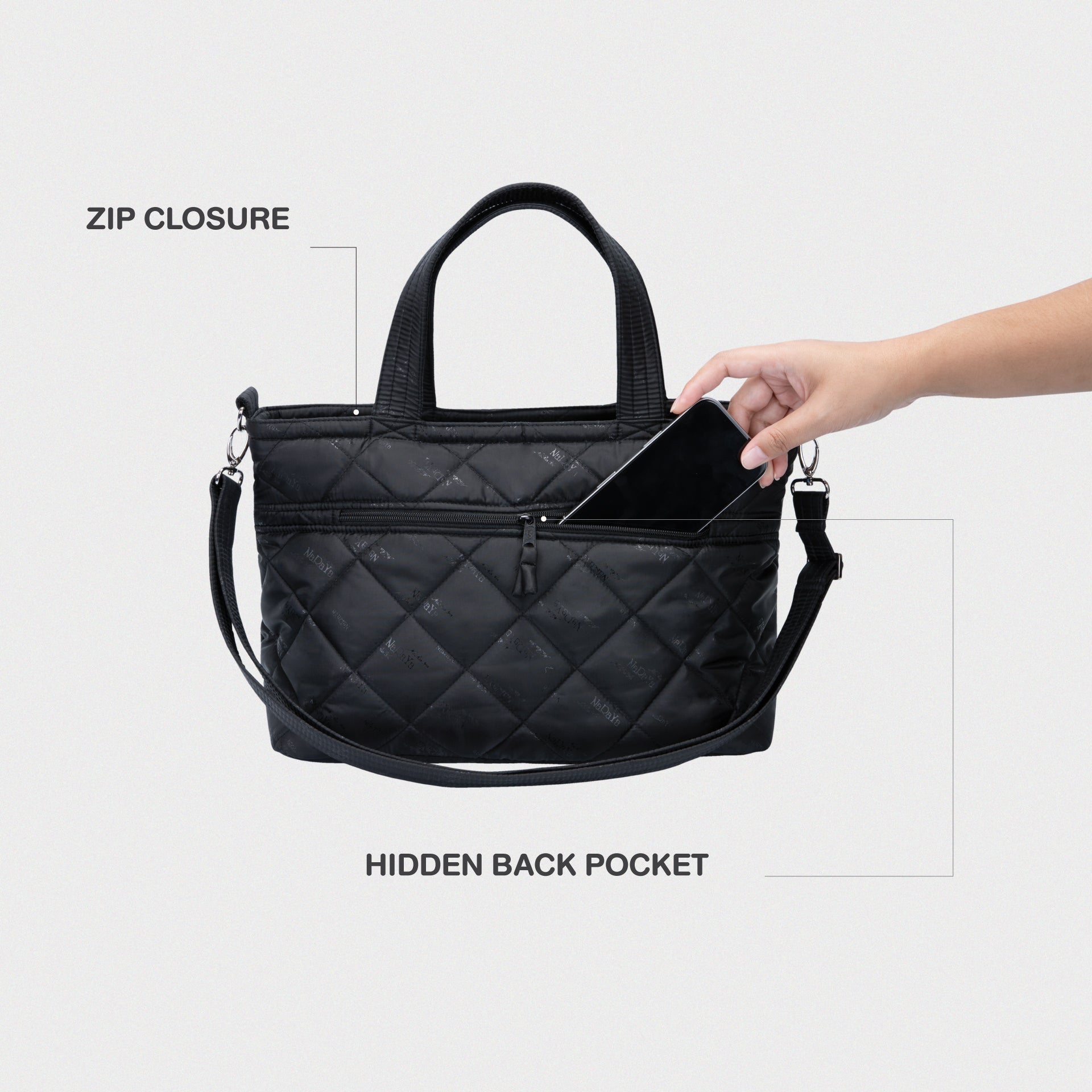 NaRaYa Bubble Up 2-Way Crossbody Bag