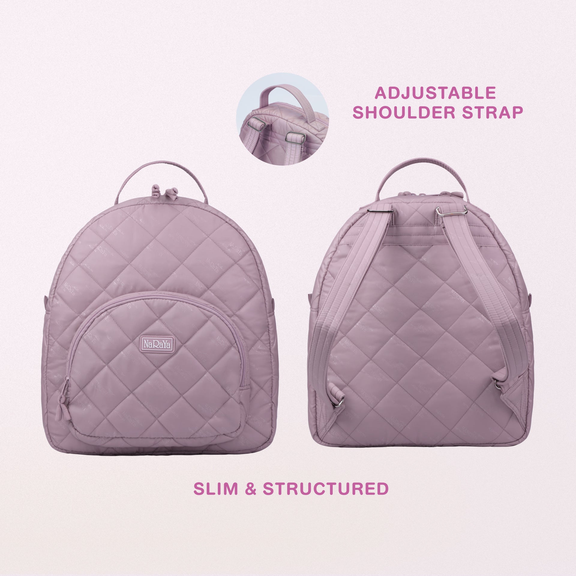 NaRaYa Bubble Up Slim Backpack