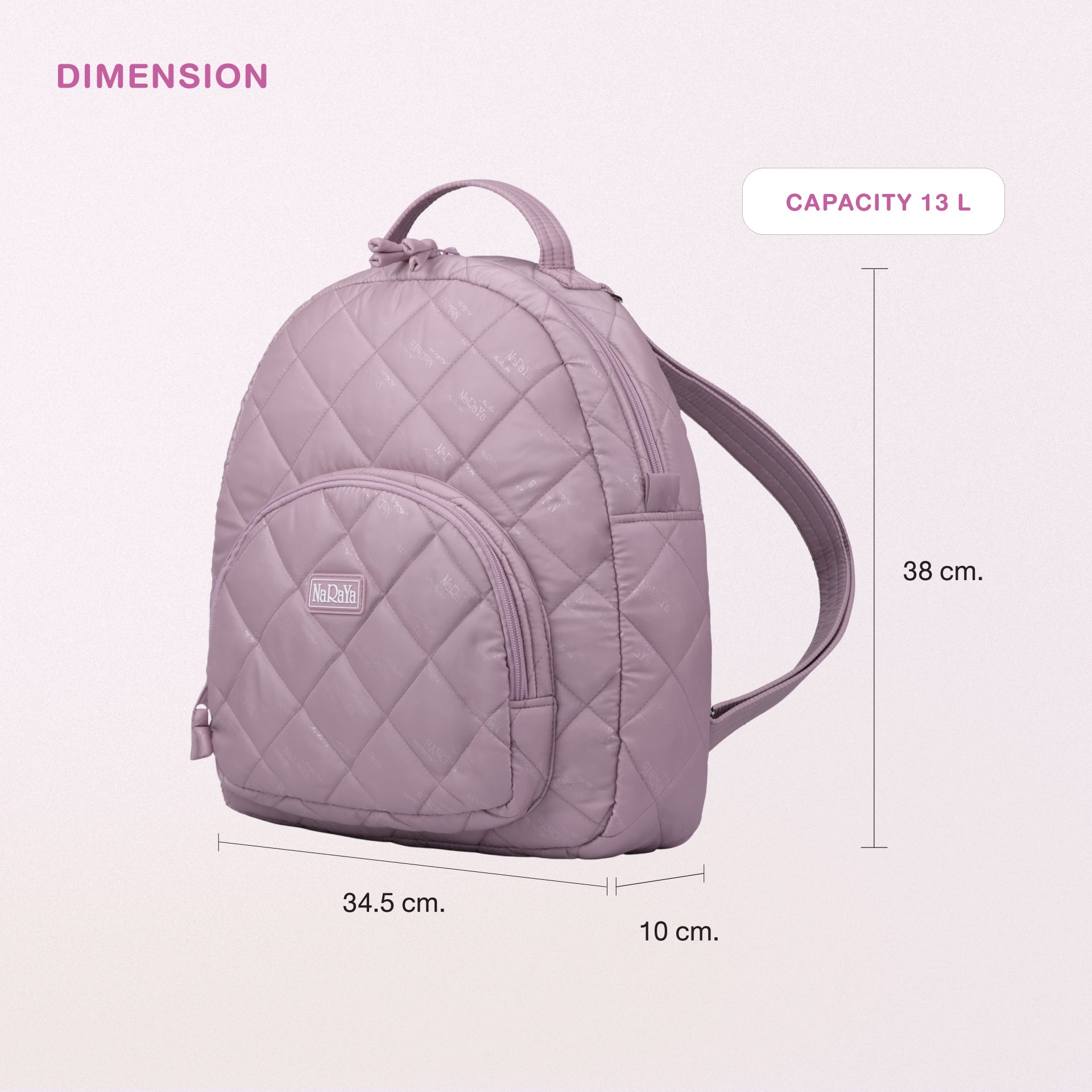 NaRaYa Bubble Up Slim Backpack