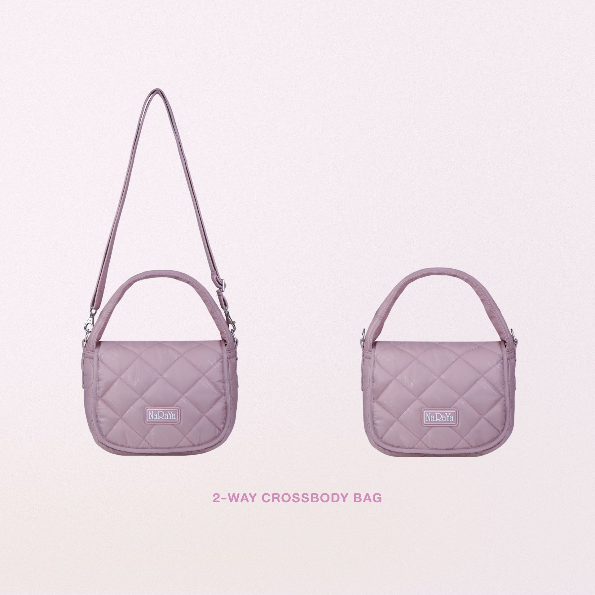 NaRaYa Bubble Up Curve 2-Way Crossbody Bag