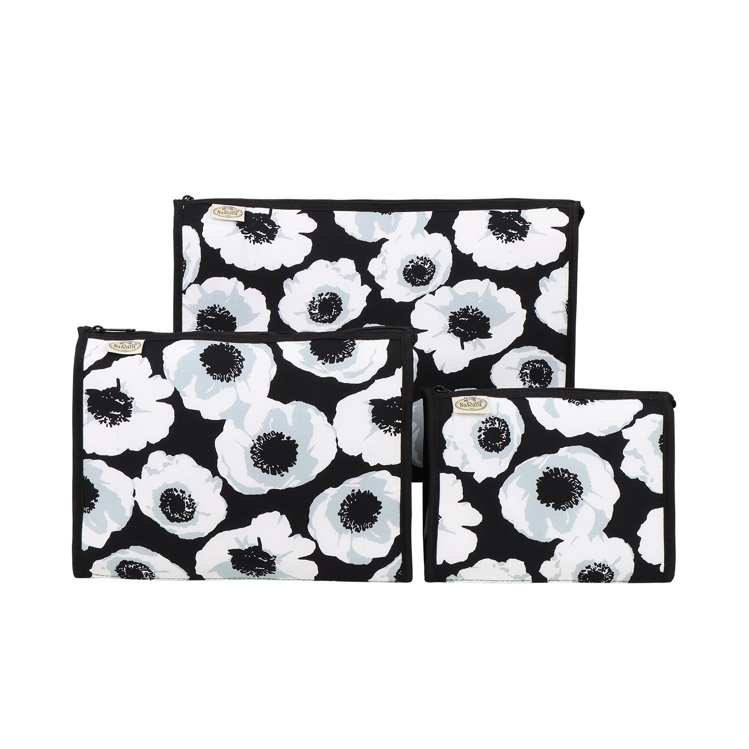 NaRaYa Cosmetic Bags Set Of 3 - NaRaYa