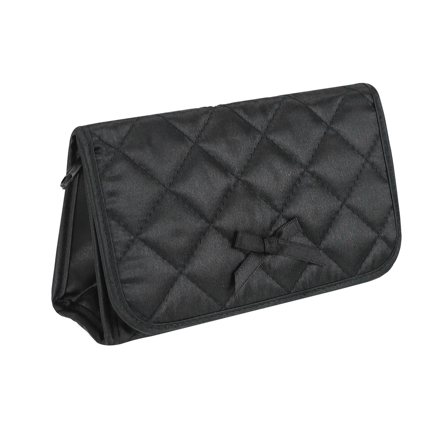 NaRaYa Satin Cosmetic Bag With Mirror S - NaRaYa